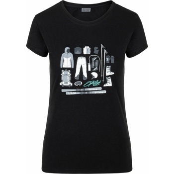 Kilpi Дамска тениска с къс ръкав Kilpi TORNES-W Черна Kilpi | Cheren | ЖЕНИ | 34