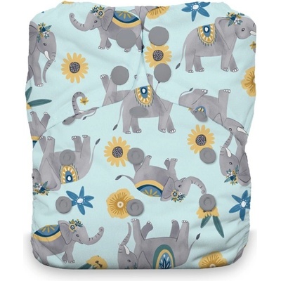 Thirsties Newborn AIO na PAT- Elefantabulous PAT