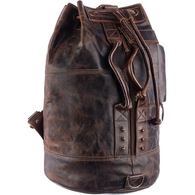 GreenLand Kožený cestovný vak SEESACK Classic XL 50 cm