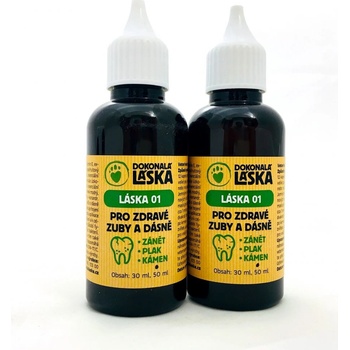 Dokonalá láska LÁSKA 01 Pro zdravé zuby a dásně 100 ml