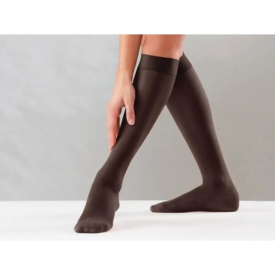 Компресивни чорапи 3/4 черни 10-14 mm/Hg