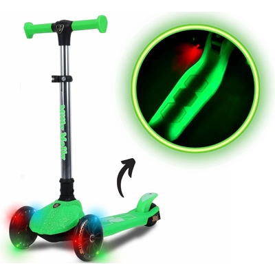 Milly Mally Scooter Jelly zelená