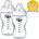 Tommee Tippee Шише за хранене Easi-Vent 3м+, 340 мл, 2 бр. /оп (TT.0037)