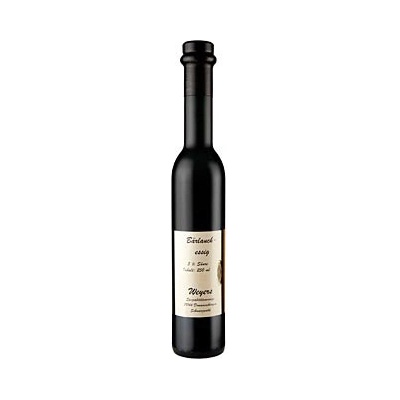 Weyers ocet divoký česnek bílý vinný ocet s čerstvým divokým česnekem 5% kys. 250 ml