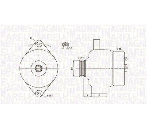 generátor MAGNETI MARELLI MQA1803
