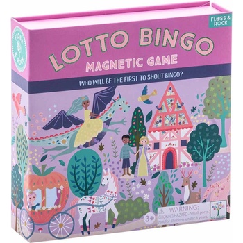 Floss and Rock Настолна игра Magnetic Lotto Bingo: Fairy Tale - Детска (46P6543)