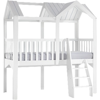 Carmen Детско легло къща MIAMI 90 x 200 - бяло