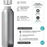 QUOKKA Solid - Stainless Steel Thermal Bottle 510 ml (Gray Bouquet)
