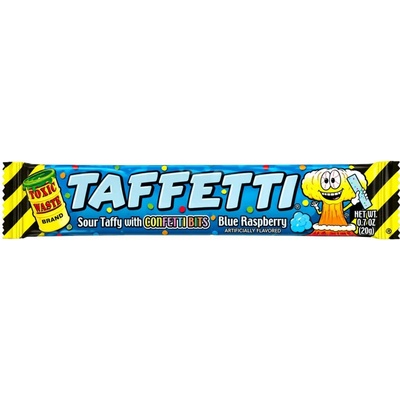 Toxic Waste Taffetti kyselá páska s příchutí modré maliny 20 g