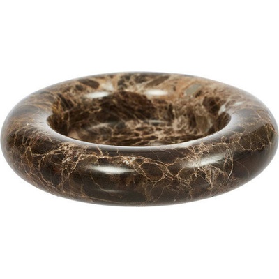 OYOY Savi свещник за дебела свещ, кръгъл, 14 см, кафяв (L300760)