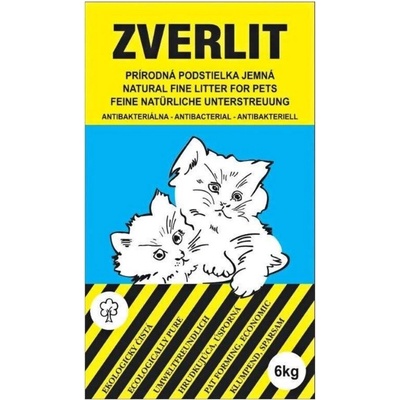 Zverlit modrý jemná podstielka 6 kg