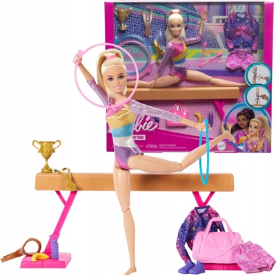 Mattel Barbie Kariéra Osvěžující gymnastická hrací sada Panenka – Zboží Dáma Mattel Barbie Kariéra Osvěžující gymnastická hrací sada Panenka – Zboží Dáma