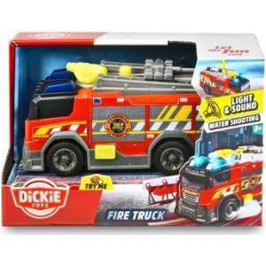 Dickie Toys Dickie: Пожарна кола със светлина и звук - 15 см