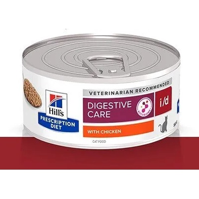 Hills Prescription Diet i/d при остри чревни разстройства, повръщане, възстановяването след боледуване, при панкреатична недостатъчност 156gr