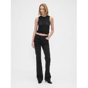 GAP Дънки с ниска талия Long & Lean GAP GAP | Cheren | ЖЕНИ | 27REG