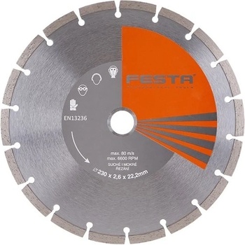 Festa Kotouč diamantový 230 x 2.6 x 22.2 mm 21323