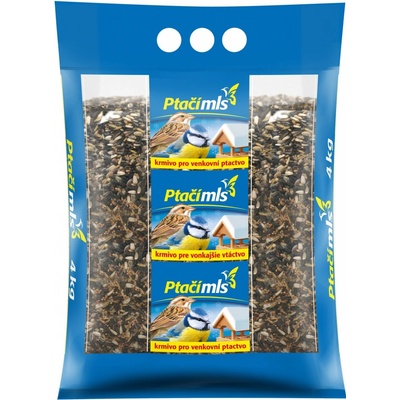 Ptačí mls krmivo Venkovní ptactvo semínka mix 4 kg