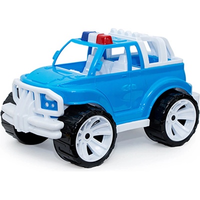 Bamsic ГОЛЯМ ПОЛИЦЕЙСКИ ДЖИП 40 СМ ЦВЕТЕН КОРПУС 5 ЦВЯТА