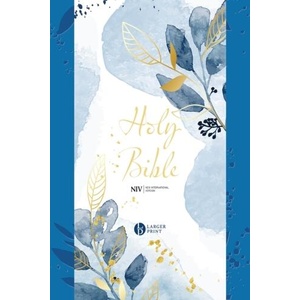 NIV Larger Print Denim Soft-tone Bible with Zip (ISBN: 9781399803762)