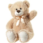 HEUNEC Плюшена играчка Heunec - Мече с панделка, бежово, 60 cm (941007) - baby