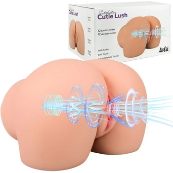 Мастурбатор със засмукване, вибрации и звук - Cutie Lush Ass (2109-01LOLA)