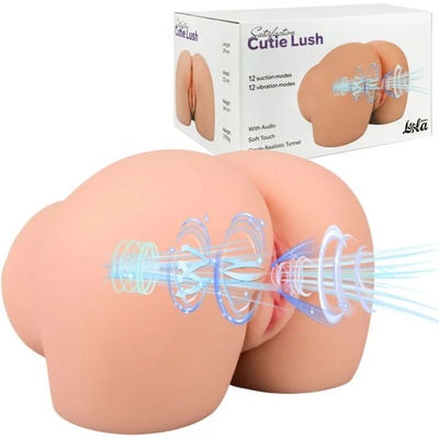 Мастурбатор със засмукване, вибрации и звук - Cutie Lush Ass (2109-01LOLA)