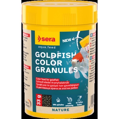 Sera Goldy Nature Color Spirulina- Храна за златни рибки, оцветяваща 100 мл