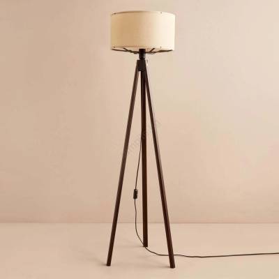 ASIR GROUP Подова лампа AYD 1xE27/40W/230V кафява/бежова (AS2884)