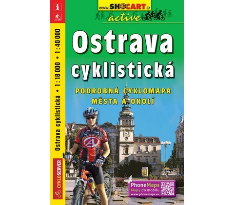 Ostrava cyklistická mapa