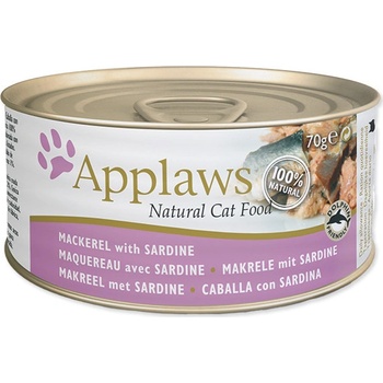 Applaws cat makrela & sardinky 70 g