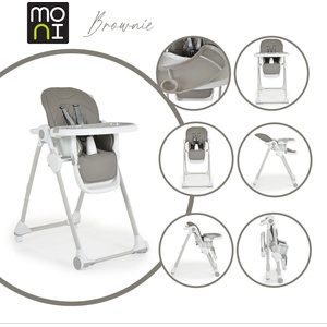 Cangaroo Стол за хранене Cangaroo - Brownie, Сив (110012)