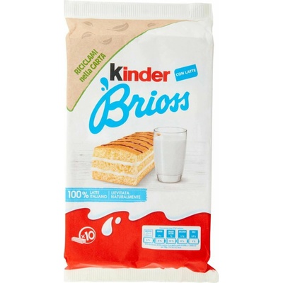 Kinder brioss piškótové koláčiky 10 x 27 g