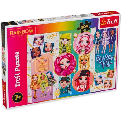 Trefl Пъзел Trefl от 200 части - Рейнбоу Хай (13289)