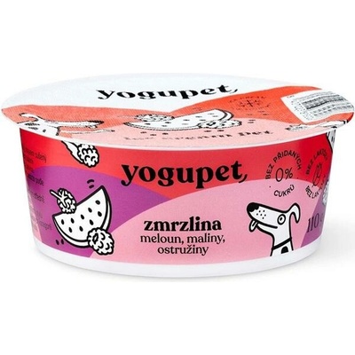 Yogupet zmrzlina pre psy a mačky s melónom malinou a černicou 110 g