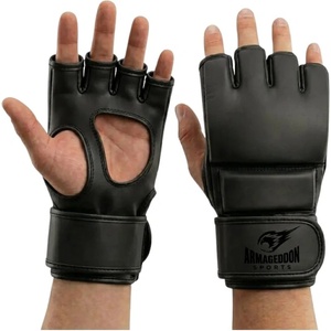 ARMAGEDDON MMA Gloves - Black Matte [2 бр. ] L/XL