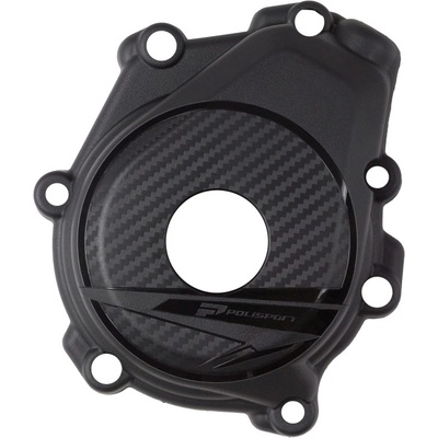 POLISPORT kryt víka alternátoru KTM SX-F 450 23-26; SMR 450 23-26, HUSQVARNA FC/FS 450 23-26; FX 450 24-26, GAS GAS MC-F 450 24-26 barva černá