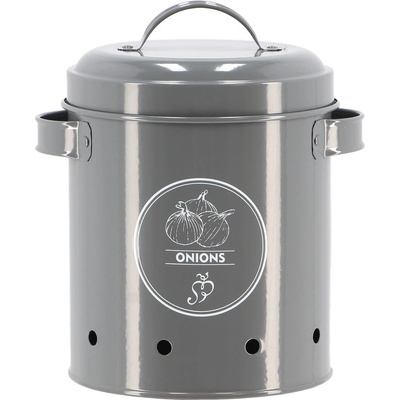 Стоманена кутия за лук и чесън Secret Du Potager - Esschert Design (ZEE-C2138)