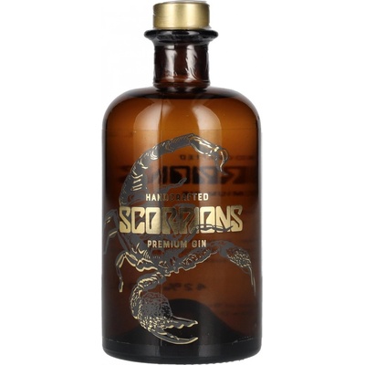 Scorpions Premium Gin 42% 0,5 L (čistá fľaša)