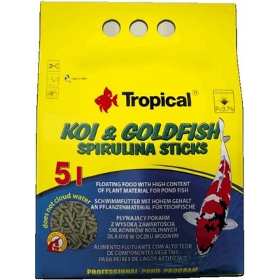 Tropical koi & goldfish spirulina sticks