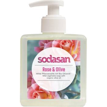 Sodasan BIO tekuté mydlo na ruky Ruža Oliva 300 ml