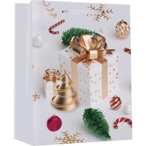 EUROCOM Подаръчна торбичка XMAS Special Medium, 18x23x10 cm, 71263 (25158-А-71263)
