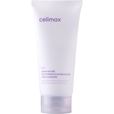 Celimax Derma Nature Relief Madecica pH Balancing Foam Cleansing - Пяна за почистване с Madecica и балансиране на pH 150мл