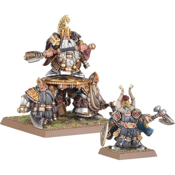 Games Workshop Dwarf Lords with Shieldbearers (99122705009)