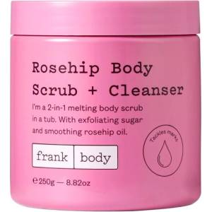 Frank Body Почистващ скраб за тяло с шипка, 250 g - baby