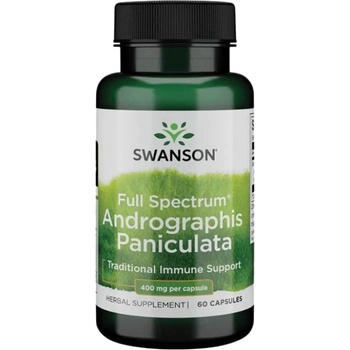 Image 1 of Swanson Full Spectrum Andrographis Paniculata 400 mg [60 капсули]