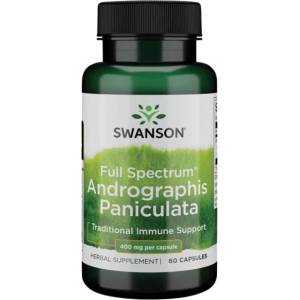 Swanson Full Spectrum Andrographis Paniculata 400 mg [60 капсули]