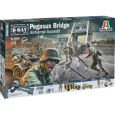Pegasus Italeri Bridge Airborne Assault 1:72