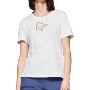 Norrøna Дамска тениска Norrøna Women's /29 Cotton Activity Embroidery T-shirt - Pure White (916-1079-0512)