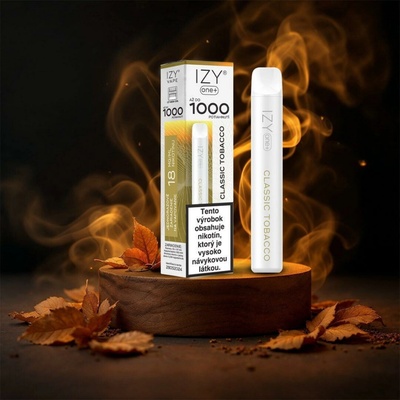 IZY one+ Classic Tobacco 18 mg 1000 poťahov 1 ks