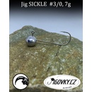 Jigovky.cz Jigové hlavičky Sickle vel.3 7g 5 ks